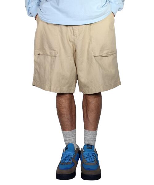 Rakuten - USED!!! TOMMY HILFIGER / LINEN FATIGUE SHORTS (00'S) / beige　　トミー・ヒルフィガー　ファティーグ・ショーツ