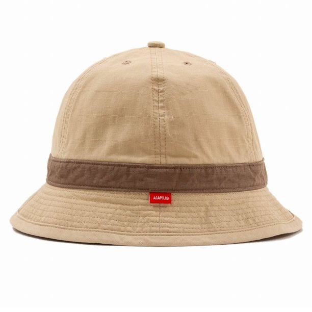 Rakuten - ACAPULCO GOLD / BELL HAT / khaki×brown　　アカプルコゴールド　ベルハット バケットハット