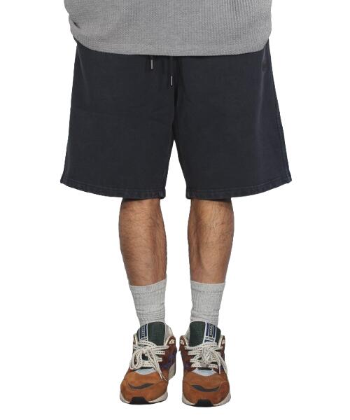 Cotton Pants - PRO CLUB / VINTAGE WASH SWEAT SHORT / washed black　　プロクラブ　スウェットショーツ