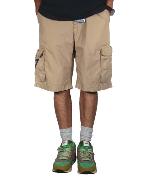 USED!!! POLO JEANS / UTILTY CARGO SHORTS (00'S) / khaki　サイズ W32　　　　ポロジーンズ 　 カーゴショーツ