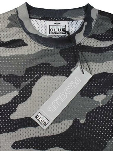 PRO CLUB / CAMO MESH Tee / black プロクラブ メッシュTシャツ PRO CLUB / CAMO MESH Tee / black プロクラブ メッシュTシャツ
