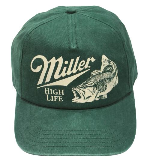 AMERICAN NEEDLE × MILLER "HIGH LIFE" SNAPBACK CAP / bottle green　　アメリカンニードル　ミラー　...