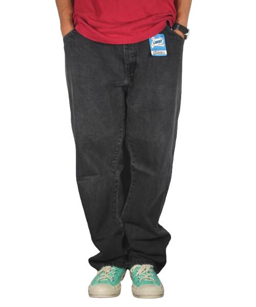 乐天商城 - USED!!! RUSTLER / BLACK DENIM PANTS (00-10'S) 　サイズ W38×L29　　ラスラー　ブラックデニム