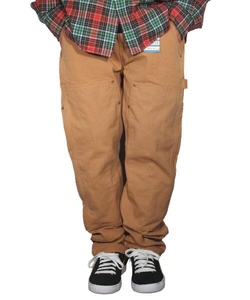 USED!!! CARHARTT / W KNEE PAINTER PANTS (00'S) / washed brown　　カーハート　ダブルニーペインターパンツ