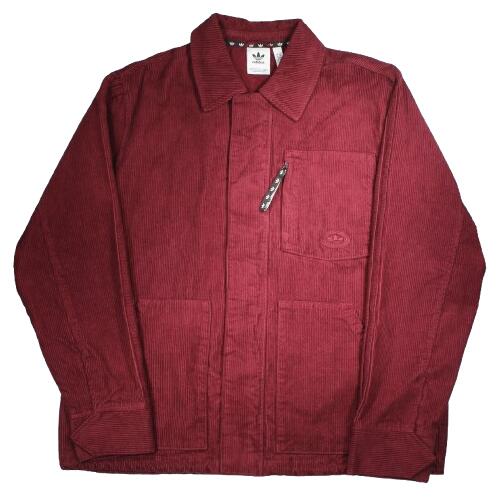 【adidas ORIGINALS(アディダス・オリジナルス)】のUSアパレルラインから、コーデュロイ素材のチョアジャケット(カバーオール)が入荷です。 袖口の幅はマジックテープで調節可能。 裾にドローコード内蔵。 モデルは身長165cmの標準体型でMサイズを着用しています。 サイズの詳細は下記になります。 S ： 着丈70cm　身幅59cm　肩幅48cm　袖丈65cm M ： 着丈72cm　身幅63cm　肩幅50cm　袖丈66cm L ： 着丈74cm　身幅67cm　肩幅52cm　袖丈67cm XL ： 着丈76cm　身幅71cm　肩幅54cm　袖丈67cm SHELL / COTTON-100% BODY LINING / COTTON-100% SLEEVE LINING / POLYESTER-100% MADE IN CHINA ※モニター環境によって実物と色の見え方が異なる場合があります。 ※実寸サイズは平置きで採寸しておりますが、若干の誤差が出る場合がございます。 ※当店は実店舗と在庫を共有している為、どうしても売り違いによる完売が生じてしまう場合がございます。 ※オーダー後に完売連絡を差し上げる場合もございますので、お客様のご理解とご協力お願い致します。 adidas ORIGINALSの商品はこちらから
