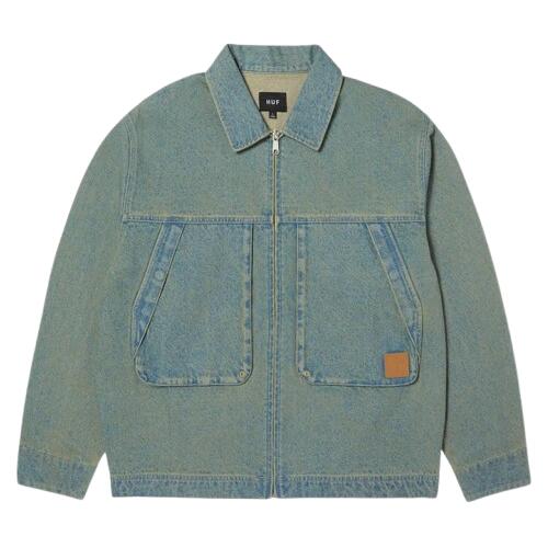 乐天商城 - HUF / DRESDEN DENIM WORK JACKET / indigo earth　　ハフ　デニムジャケット