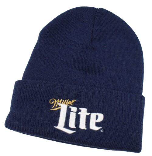 AMERICAN NEEDLE × MILLER LITE / CUFF BEANIE / navy　　アメリカンニードル　ミラー　カフビーニー ..