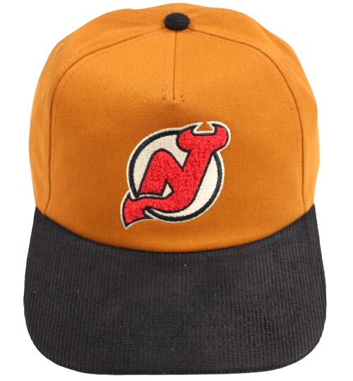 AMERICAN NEEDLE NEW JERSEY DEVILS 2-TONE SNAPBACK CAP / hazel brown×black アメリカンニードル ニュージャージー デビルズ スナップバックキャップ