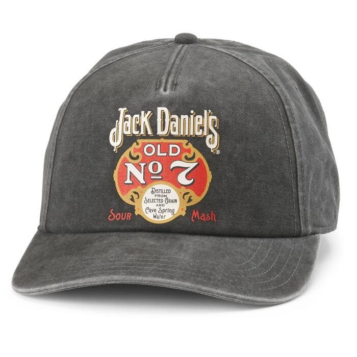 Rakuten - AMERICAN NEEDLE × JACK DANIEL'S / SNAPBACK CAP / washed black　　アメリカンニードル　ジャックダニエル　スナップバックキャップ