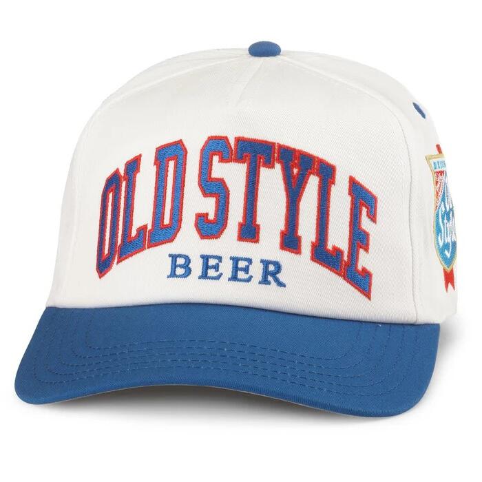 Rakuten - AMERICAN NEEDLE × OLD STYLE BEER / 2-TONE SNAPBACK CAP / white×royal blue　　アメリカンニードル　オールドスタイル・ビアー　スナップバックキャップ