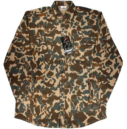 Rakuten - ROTHCO × BEAR ARCHERY / FRED BEAR CAMO FLANNEL SHIRTS　　ロスコ　ベアーアーチェリー　フレッドベアカモ柄　フランネルシャツ