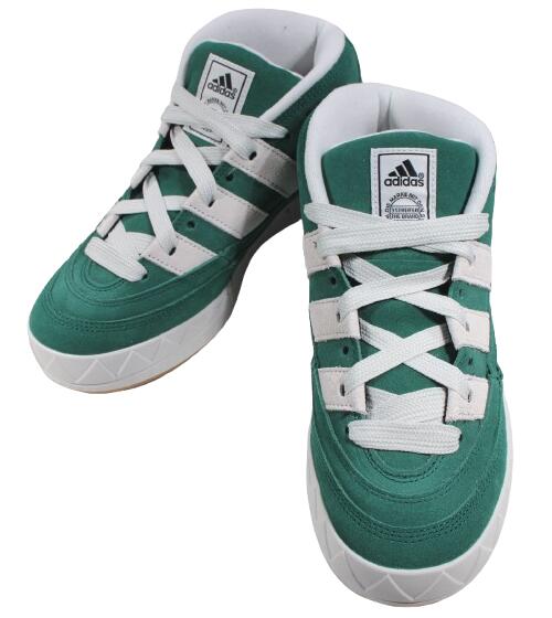 乐天商城 - adidas ORIGINALS / ADIMATIC MID atmos / collegiate green×crystal white　アディダスオリジナルス　アディマティック・ミッド