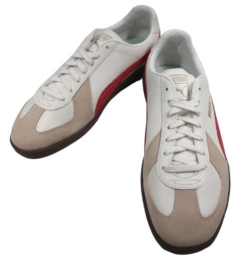 乐天商城 - PUMA / ARMY TRAINER / warm white×granola×astro red　　プーマ　アーミートレーナー