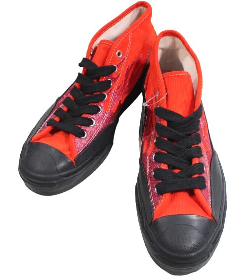 乐天商城 - DEADSTOCK!!! CONVERSE USA × A$AP NAST / JACK PURCELL CHUKKA MID (2019年製) / cherry tomato×black コンバースUSA　コラボレーションモデル　ジャックパーセル　デッドストック