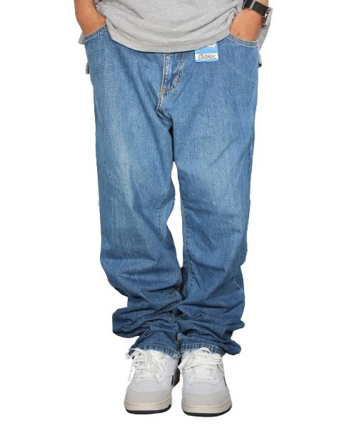 乐天商城 - USED!!! STUSSY / BUGGY-FIT DENIM PANTS (90'S白タグ)　サイズ W34　　ステューシー　デニムパンツ
