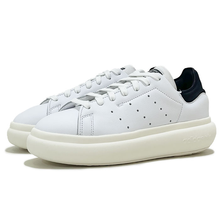 adidas Originals STAN SMITH PF アディアス オリジナルス スタンスミス PF IE0450 【WHTBLK / 22.5cm-25.0cm】 ホワイト ブラック レトロ レザー 厚底 スニーカー レディース ユニセックス