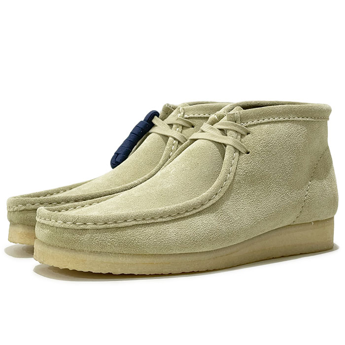 CLARKS クラークス ワラビー ブーツ メンズ Wallabee Boot 26155516 Maple Suede 【MPL / 24.5cm-26.5cm】 メープル スウェード スエード レザーシューズ