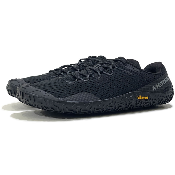 MERRELL VAPOR GLOVE 6 メレル ベイパー グローブ 6 067718 BLACK ウィメンズ【BLK / 23.0cm-24.5cm】 ブラック 抗菌防臭 ビブラム アウトドア ハイキング トレーニング スニーカー レディース