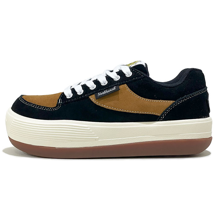 north wave ESPRESSO SUEDE ノースウェーブ エスプレッソ スウェード NW-001 BLACK / BROWN 【BLKBRN / 36-42】ブラック ブラウン スニーカー 厚底 スウェード メンズ レディース ユニセックス