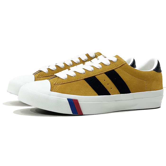 PRO-keds ROYAL PLUS SUEDE LO プロケッズ ロイヤルプラス スエード ロー PN1021 MUSTARD 【MUS / 25.5cm-28.5cm】 マスタード スウェード レトロ スニーカー メンズ