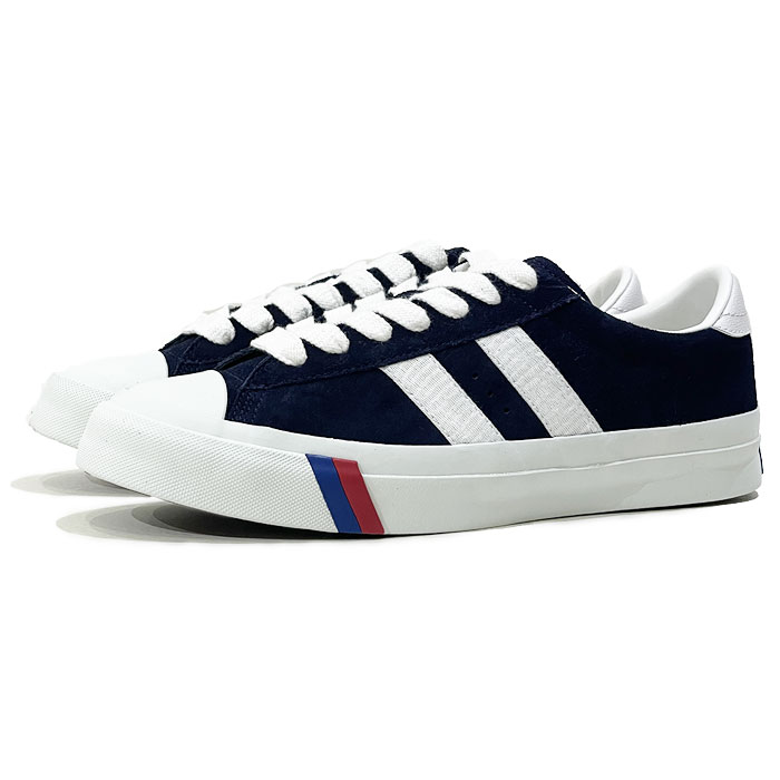 PRO-keds ROYAL PLUS SUEDE LO プロケッズ ロイヤルプラス スエード ロー PN1021 NAVY 【NVY / 25.5cm-28.5cm】 ネイビー スウェード レトロ スニーカー メンズ