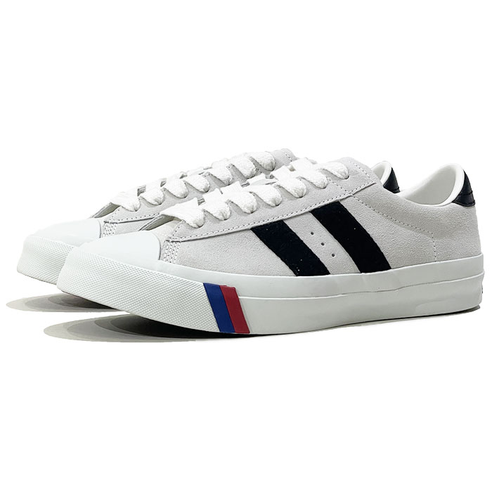 PRO-keds ROYAL PLUS SUEDE LO プロケッズ ロイヤルプラス スエード ロー PN1021 WHITE 【WHT / 25.5cm-28.5cm】 ホワイト スウェード レトロ スニーカー メンズ