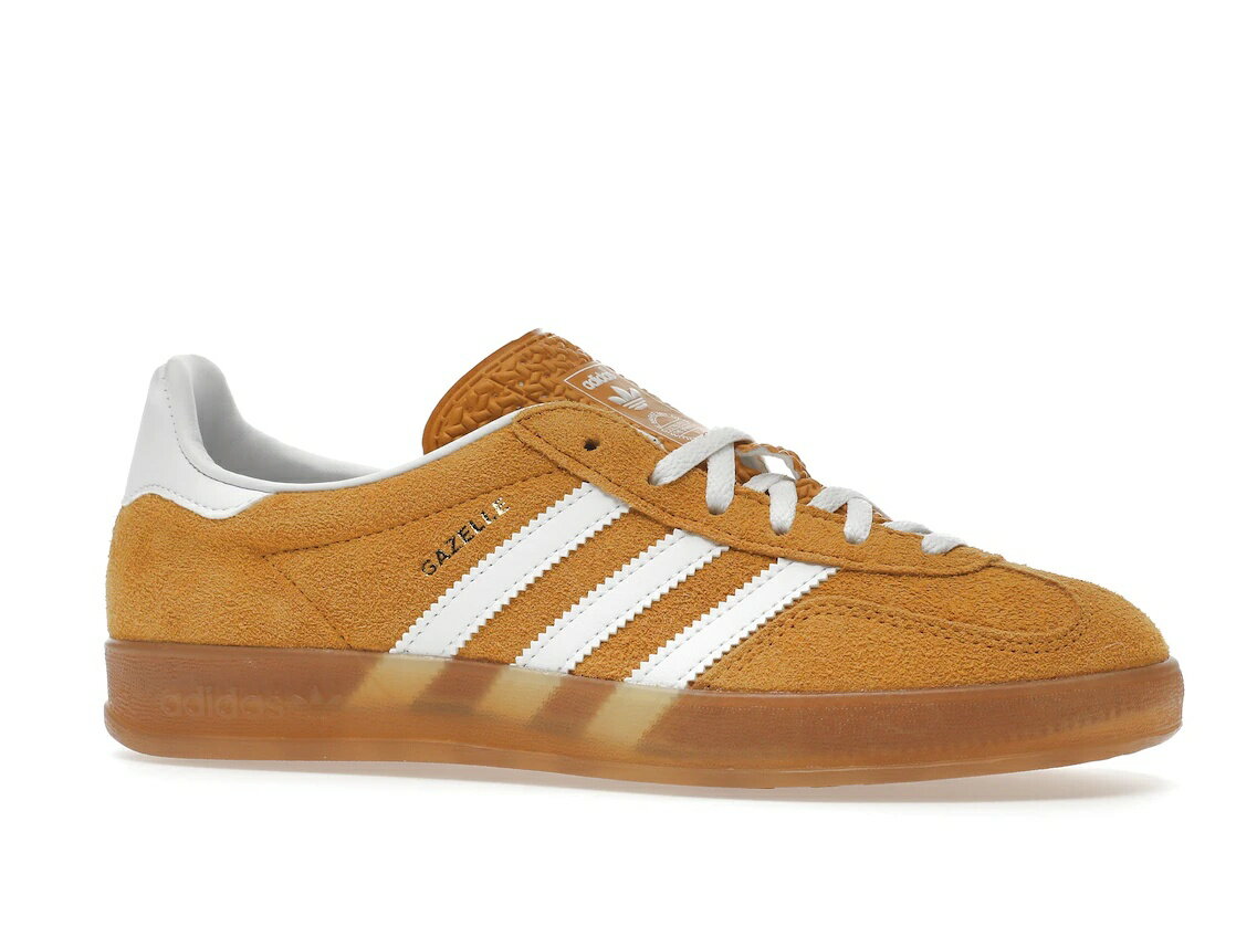 5/20【1000円割引クーポン】adidas adidas Gazelle Indoor Orange Peel White (Women's) アディダス HQ8716 ウィメンズ レディース スニーカー ランニングシューズ 19SX-20231024125307-050 2