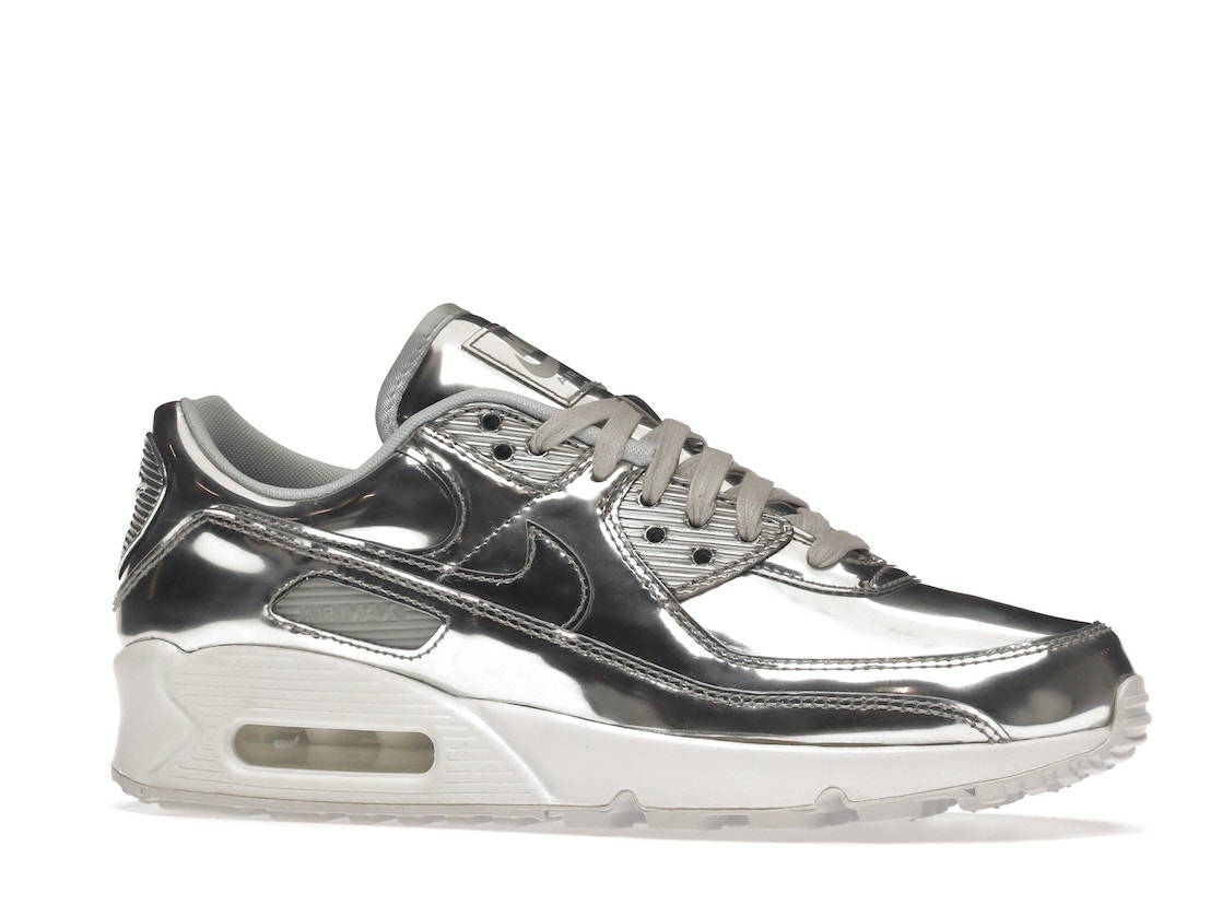 期間限定【1000円OFF】クーポン！Nike エア マックス 90 メタリックシルバー (2020...
