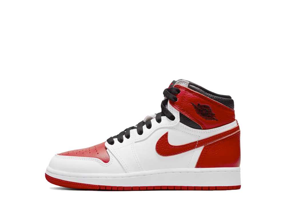 楽天HYPE GUARD【公式】楽天市場店マラソン【1000円OFF】クーポン!!Nike ナイキ GS エアジョーダン1 ハイ OG ヘリテージ ナイキ 575441-161 大人も履ける キッズモデル ウィメンズ レディース スニーカー ランニングシューズ キッズスニーカー ベビーシューズ 21SN-575441-161