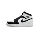 【1000円割引クーポン】Nike ナイキ GS エアジョーダン1 ミッド オメガ/ブラック/ホワイト ナイキ DN4321-100 大人も履ける キッズモデル...