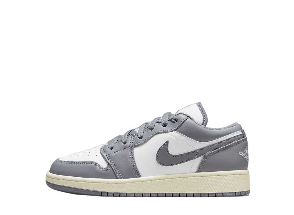 楽天HYPE GUARD【公式】楽天市場店マラソン【1000円OFF】クーポン!!Nike ナイキ GS エアジョーダン1 ロー ヴィンテージグレー ナイキ 553560-053 大人も履ける キッズモデル ウィメンズ レディース スニーカー ランニングシューズ キッズスニーカー ベビーシューズ 21SN-553560-053