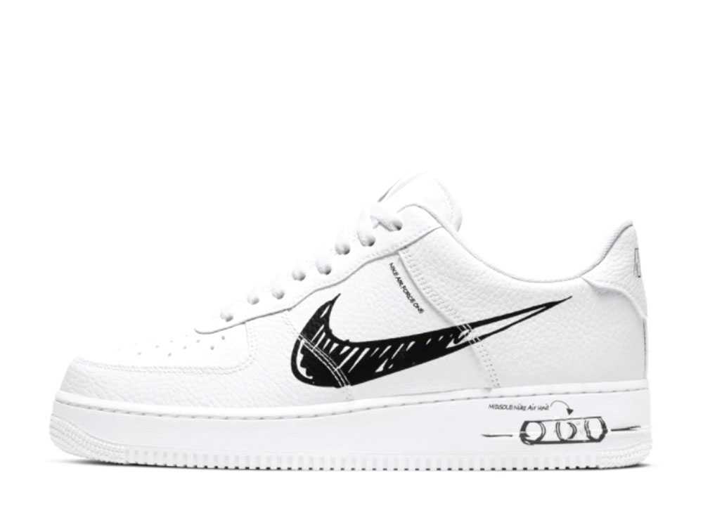 楽天HYPE GUARD【公式】楽天市場店6/15【本日限り】1000円クーポン!!Nike ナイキ エアフォース1 ロー LV8 ユーティリティ ブラックスケッチ ナイキ CW7581-101 メンズ スニーカー ランニングシューズ 21SN-CW7581-101