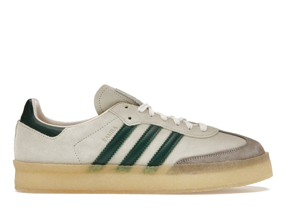 【今なら割引クーポン発行中】adidas adidas Clarks 8th Street Samba by Ronnie Fieg Chalk White Green アディダス ID7297 メンズ スニーカー ランニングシューズ 19SX-20231101110438-133