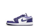 【1000円割引クーポン】Nike ナイキ GS エアジョーダン1 ロー スカイJ パープル ナイキ 553560-515 大人も履ける キッズモデル ウィメン...