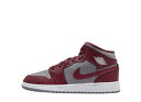 【1000円割引クーポン】Nike ナイキ GS エアジョーダン1 ミッド チーム レッド ナイキ DQ8423-615 大人も履ける キッズモデル ウィメンズ...