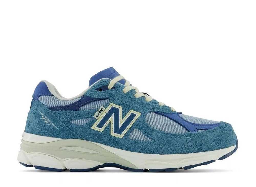 スーパーSALE【1000円クーポン発行】New Balance リーバイス × ニューバランス 990V3 ブルー ニューバランス M990LI3 メンズ スニーカー ランニングシューズ 21SN-M990LI3