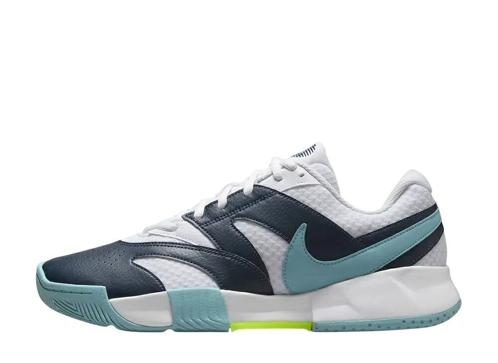 スーパーSALE【1000円クーポン発行】Nike ナイキ コートライト4 ホワイト/アーモリーネイビー/デニムターコイズ/ボルト ナイキ FD6574-101...