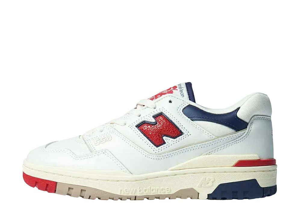 スーパーSALE【1000円クーポン発行】New Balance エメ・レオン・ドレ × ニューバランス P550 レッド ニューバランス BB550A3 メンズ スニーカー ランニングシューズ 21SN-BB550A3