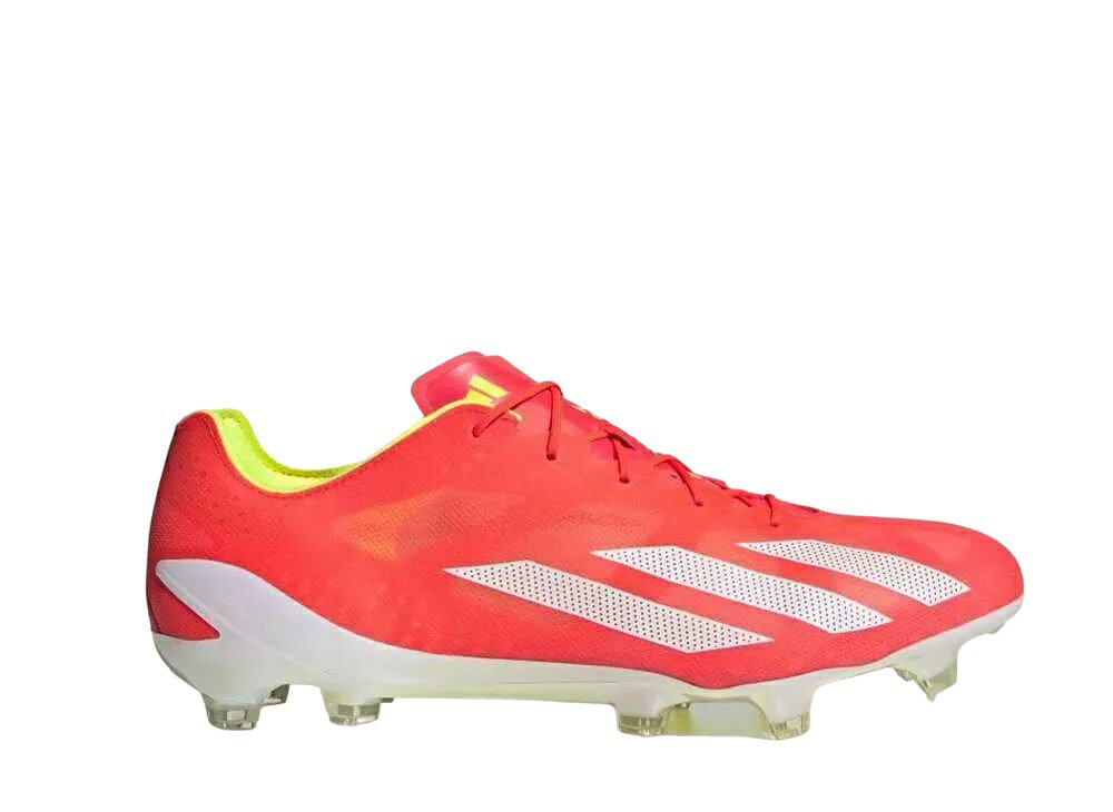 楽天HYPE GUARD【公式】楽天市場店【今なら割引クーポン発行中】adidas アディダス エックス クレイジーファスト+ FG ソーラーレッド/フットウェアホワイト/チームソーラーイエロー アディダス IE2416 メンズ スニーカー ランニングシューズ 21SN-IE2416