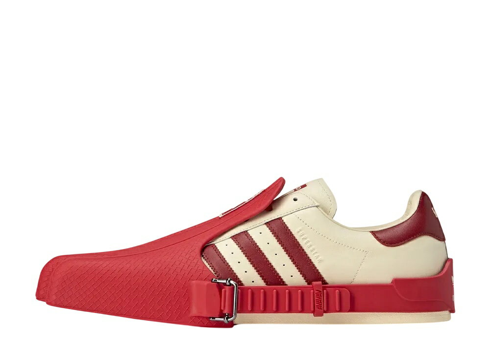楽天HYPE GUARD【公式】楽天市場店マラソン【1000円OFF】クーポン!!adidas アヴァヴァヴ × アディダスオリジナルス スーパースター スーパーフィンガー ベタースカーレット/オフホワイト アディダス JP7142 メンズ スニーカー ランニングシューズ 21SN-JP7142