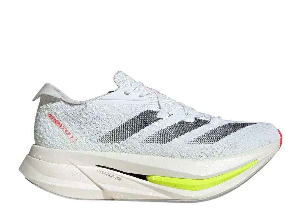 楽天HYPE GUARD【公式】楽天市場店【今なら割引クーポン発行中】adidas アディダス アディゼロ プライム X2 ストラング クラウドホワイト/コアブラック/ルシッドレッド アディダス IH5685 メンズ スニーカー ランニングシューズ 21SN-IH5685