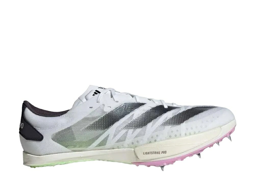 楽天HYPE GUARD【公式】楽天市場店【今なら割引クーポン発行中】adidas アディダス アディゼロ アンビション ライトストライク フットウェアホワイト/コアブラック/グリーンスパーク アディダス IE5486 メンズ スニーカー ランニングシューズ 21SN-IE5486