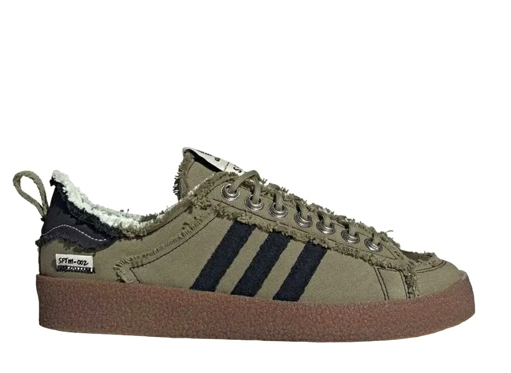 Rakuten - 【今なら割引クーポン発行中】adidas ソングフォーザミュート × アディダス オリジナルス キャンパス 80s フォーカスオリーブ/コアブラック/ガム アディダス ID4792 メンズ スニーカー ランニングシューズ 21SN-ID4792