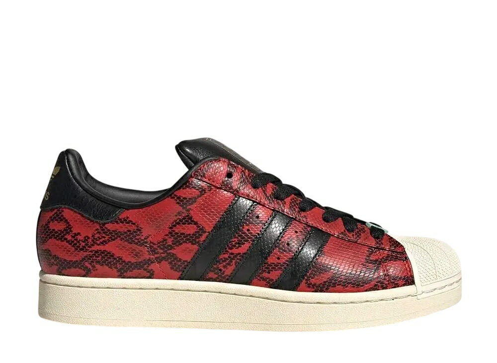 楽天HYPE GUARD【公式】楽天市場店マラソン【1000円OFF】クーポン!!adidas アディダスオリジナルス スーパースター ルナニューイヤー/レッドスネークスキン アディダス JI0104 メンズ スニーカー ランニングシューズ 21SN-JI0104