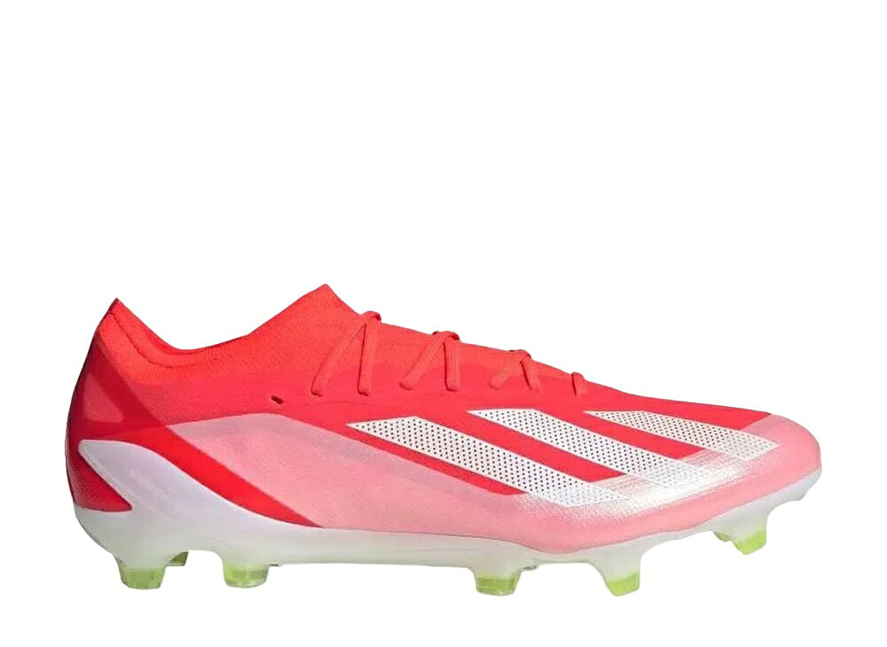 Rakuten - 【今なら割引クーポン発行中】adidas アディダス エックス クレイジーファスト エリート FG ソーラーレッド/フットウェアホワイト/チームソーラーイエロー アディダス IG0593 メンズ スニーカー ランニングシューズ 21SN-IG0593