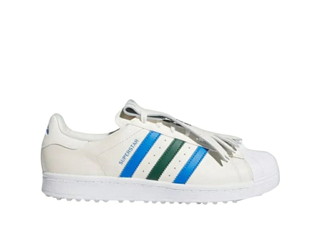 楽天HYPE GUARD【公式】楽天市場店マラソン【1000円OFF】クーポン!!adidas アディダス ローリング リンクス スーパースター ゴルフ スパイクレス チョークホワイト/カレッジグリーン/ブルーバード アディダス IH2500 メンズ スニーカー ランニングシューズ 21SN-IH2500