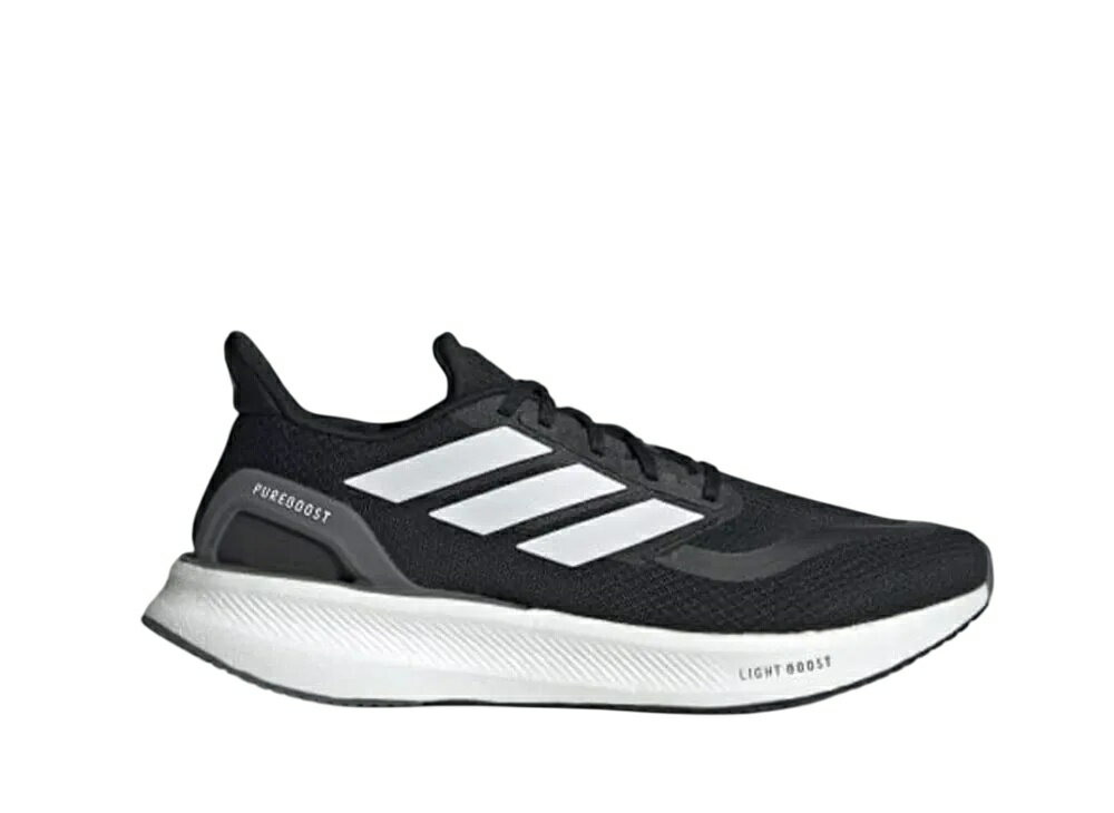 【送料無料!!】クーポンでさらにお得!! 11/15限定【1000円クーポン】adidas アディダス ピュアブースト5 ランニング コアブラック/クラウドホワイト/グレーファイブ アディダス IF9191 メンズ スニーカー ランニングシューズ 21SN-IF9191