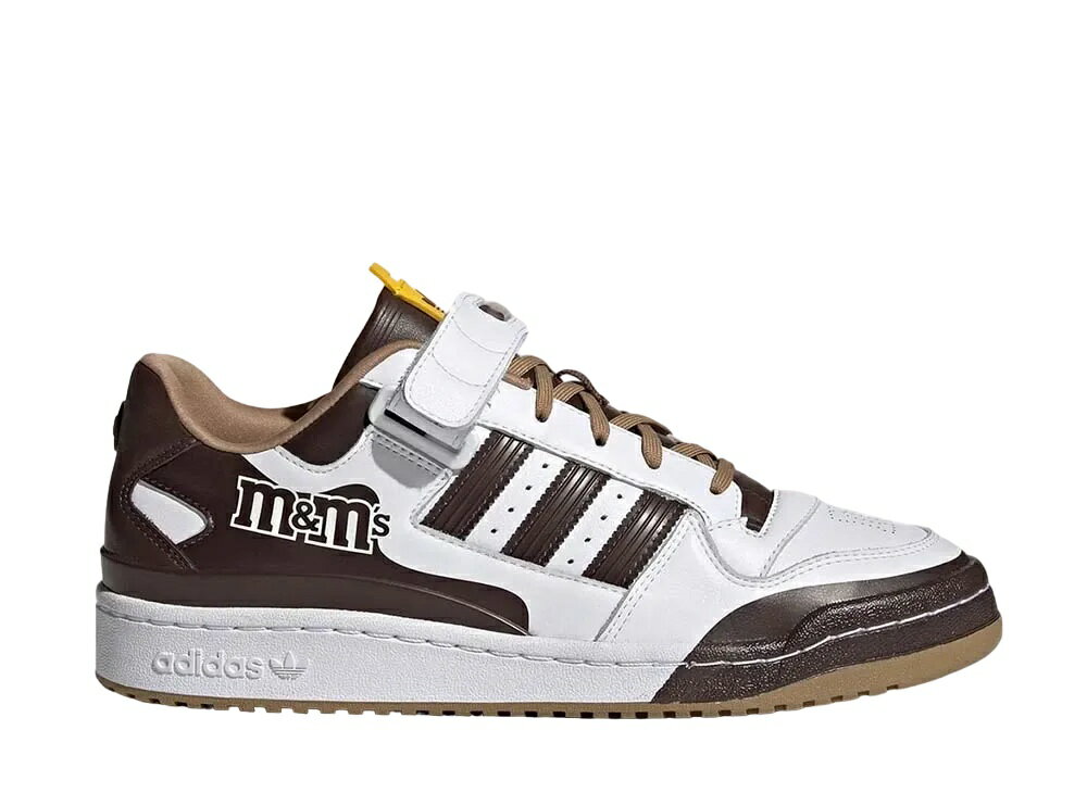 スーパーSALE【1000円クーポン発行】adidas エムアンドエムズ × アディダス フォーラム ロー ブラウン アディダス GY6313 メンズ スニーカー ランニングシューズ 21SN-GY6313