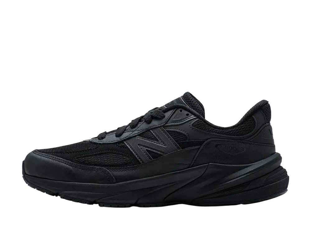 【ポイント5倍】New Balance コムデギャルソンオム × ニューバランス 990V6 ブラック ニューバランス U990CG6 メンズ スニーカー ランニングシューズ 21SN-U990CG6