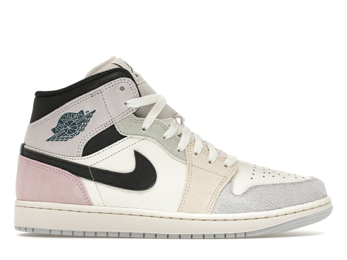 乐天商城 - ＼1000円OFFクーポン発行／Jordan Jordan 1 Mid SE Sail Pastels Jordan IB7110-100 メンズ スニーカー ランニングシューズ 19SX-20260508125615-1717